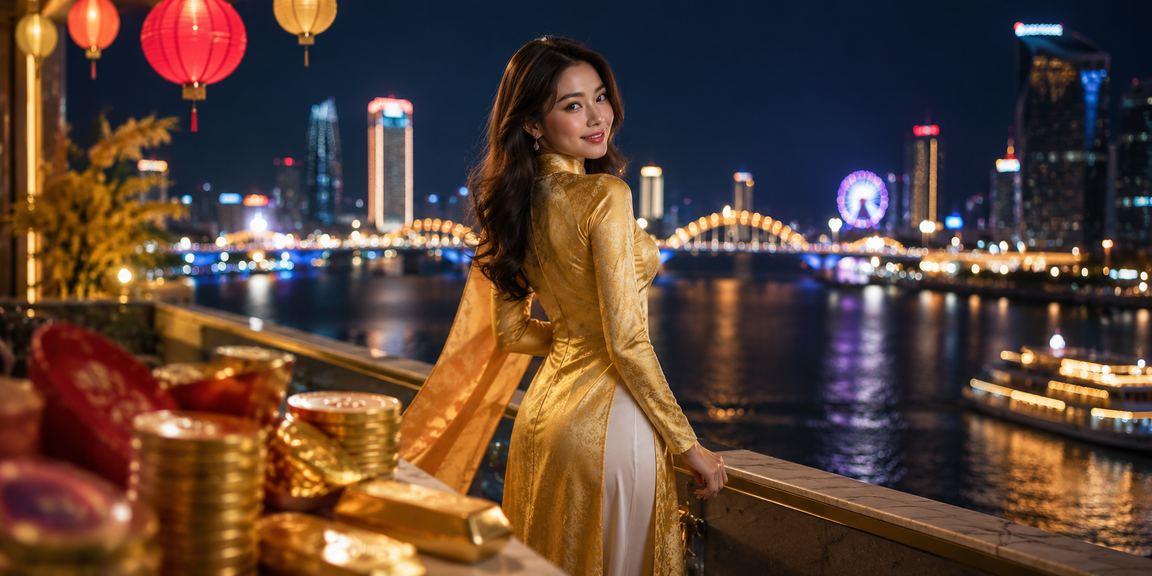 Người dùng áo dài tại Đà Nẵng theo dõi cá cược casino trực tuyến