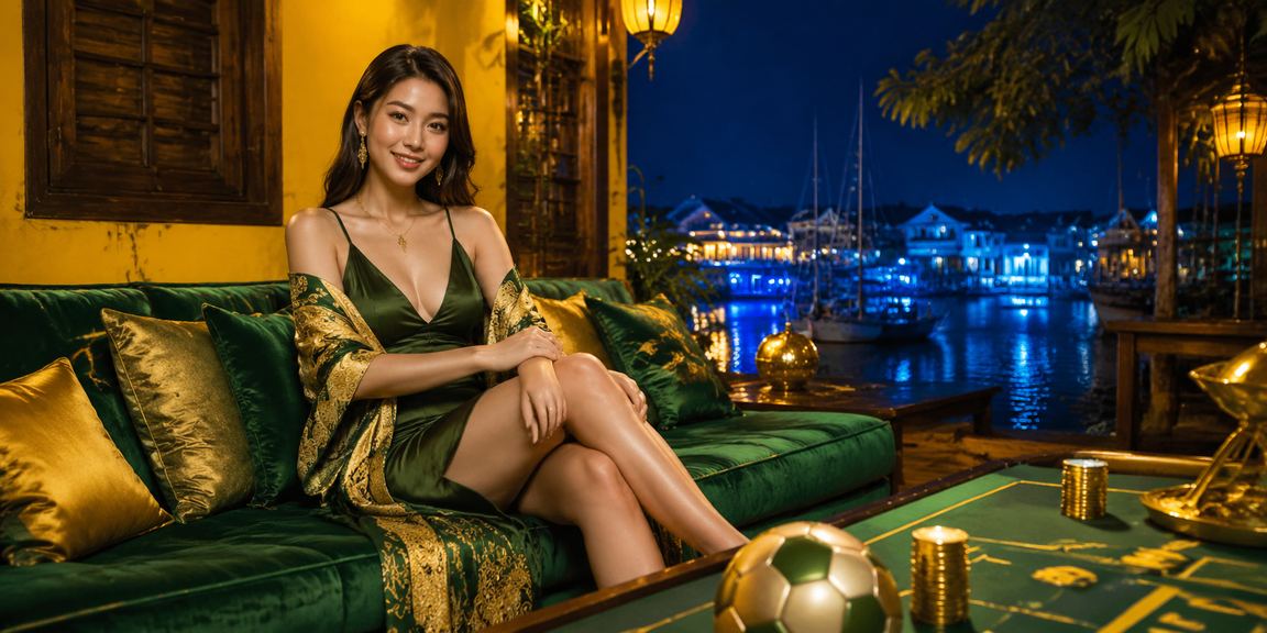 Cá cược và giải trí tại Hội An với hình ảnh người mẫu Việt Nam